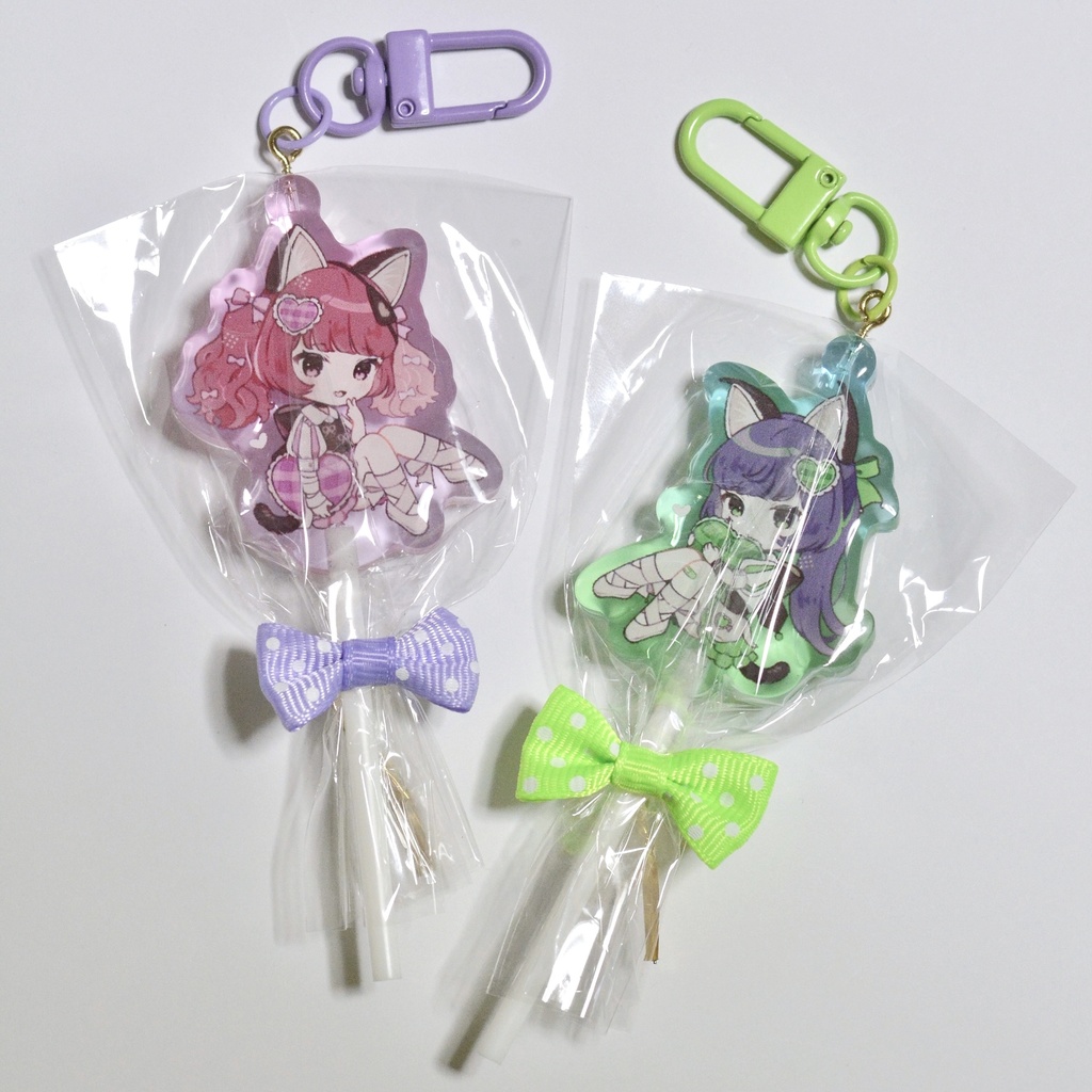 【VALIS】キャンディ風アクリルキーホルダー