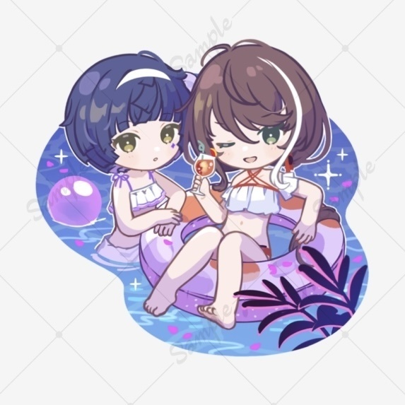 【Albemuth】ホログラムステッカー