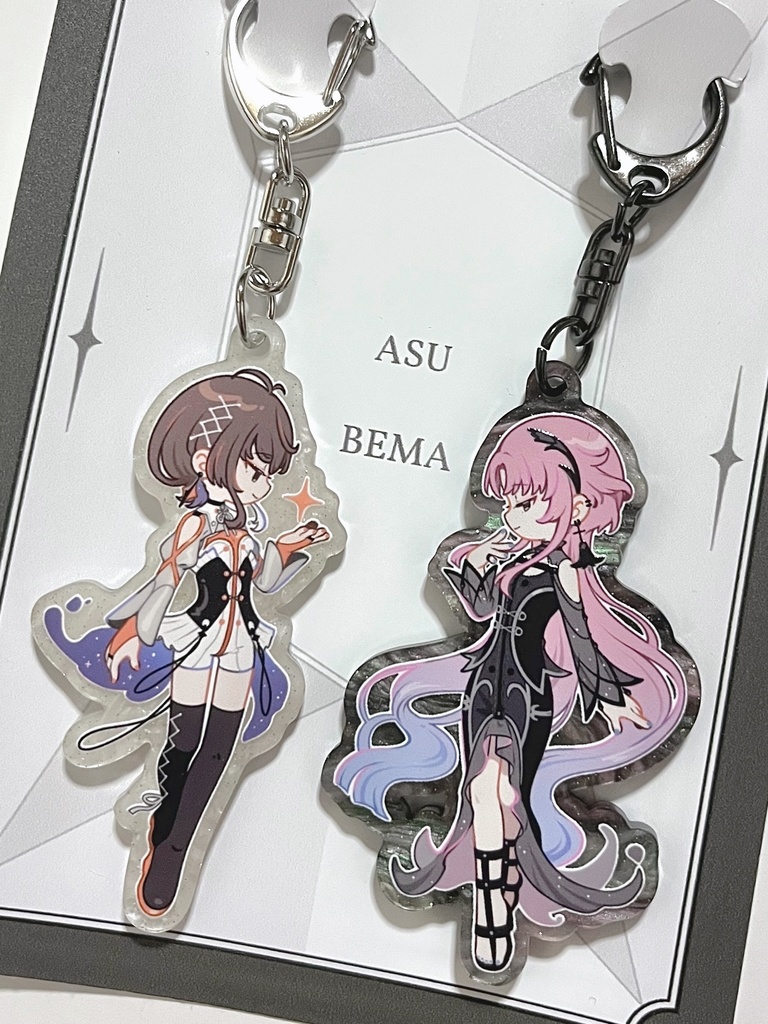 【明透/琶舞】ペアアクキー