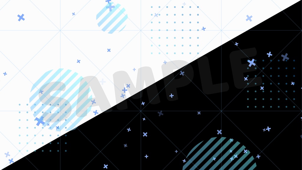 【OBS・配信向け】動く背景素材「Break time background」全2色