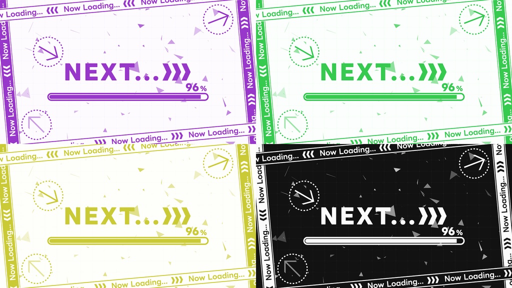 【VTuber・動画編集】ローディングトランジション -Loading Transition-