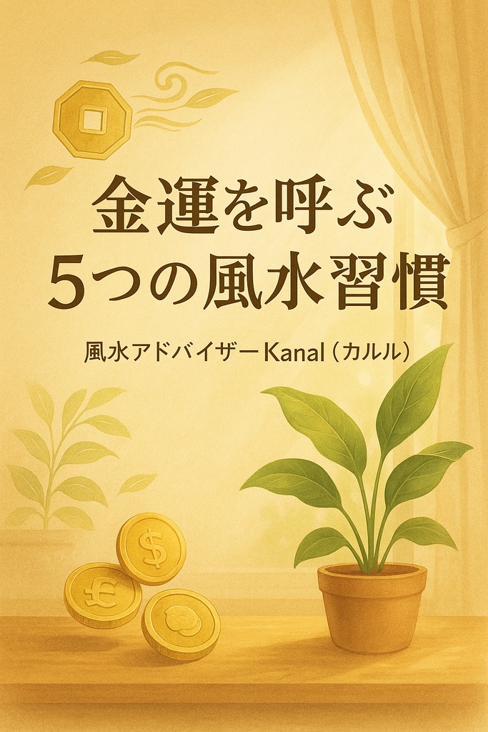 風水を活かした5つの習慣金運編