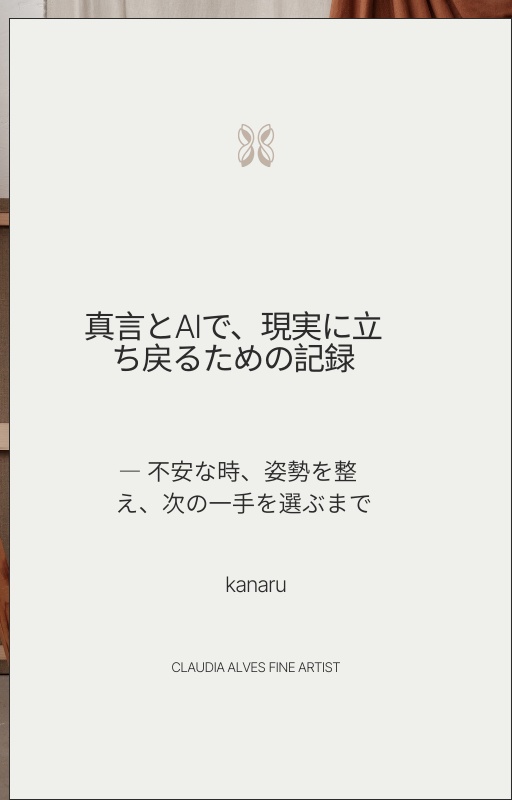 真言とAIで、現実に立ち戻るための記録