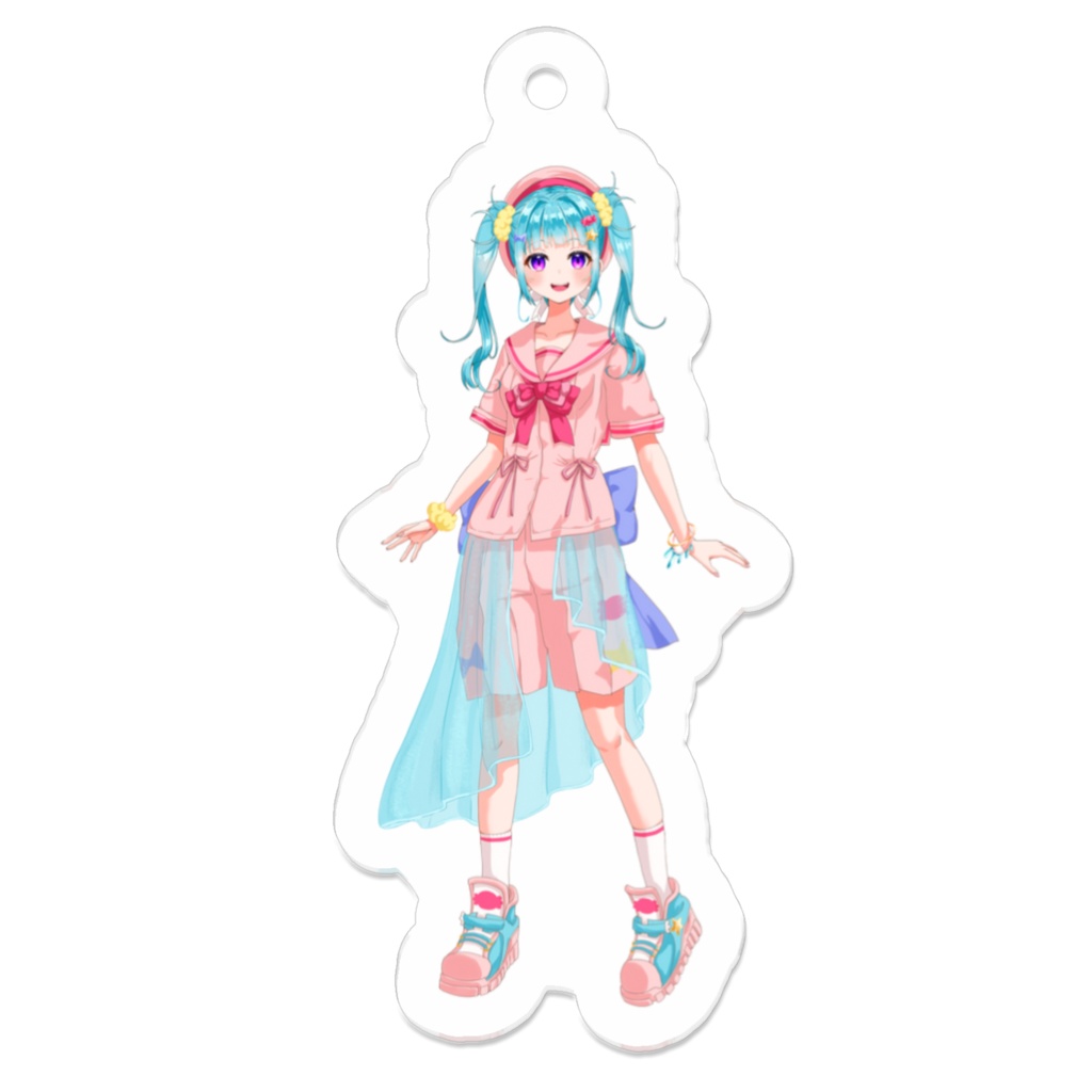 【涼風ゆら】アクリルキーホルダー
