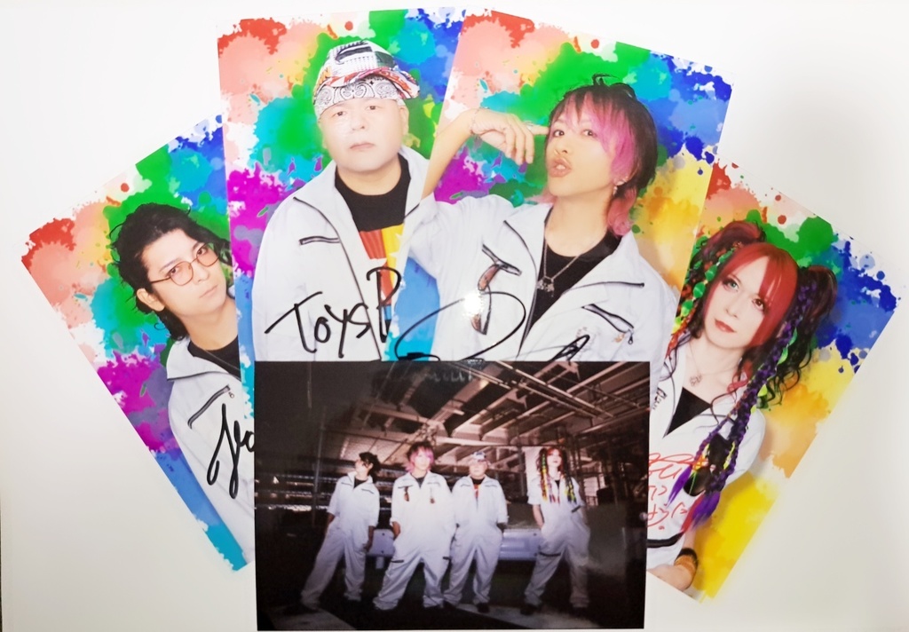 TOYS PANIC サイン入りブロマイド5枚セット