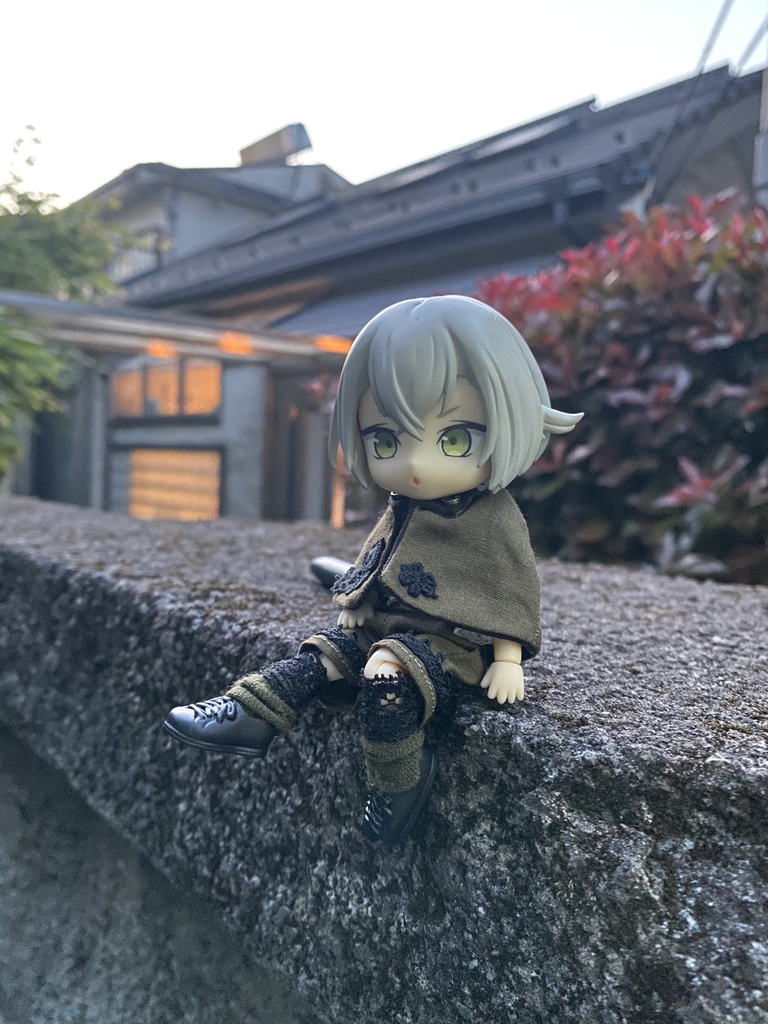 【オビツ11・ねんどーる】ミリタリーハーフパンツセット