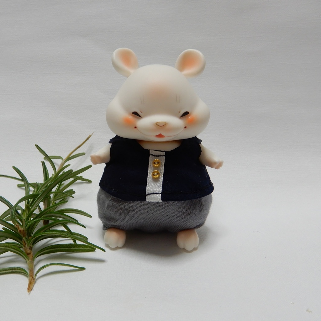cocoriang  Chico用　蝶ネクタイ付シャツとパンツセット