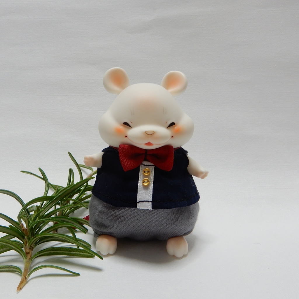 cocoriang  Chico用　蝶ネクタイ付シャツとパンツセット