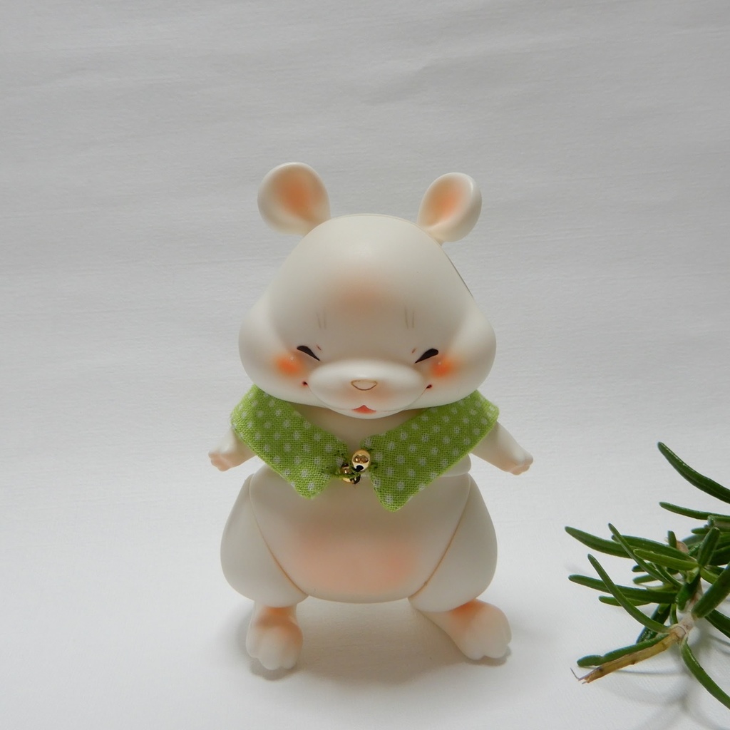 cocoriang Chico用付け襟シャツカーキ✖️黄緑とパンツセット