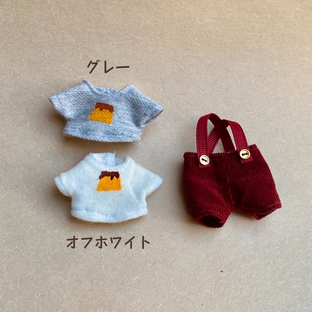 【COCORIANG】プリンTシャツとサスペンダーパンツ