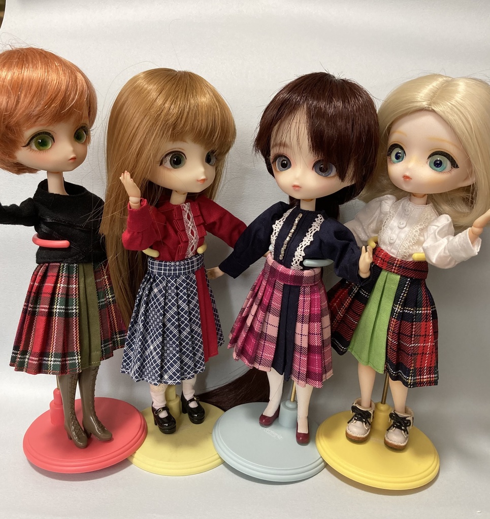 【Harmoniaシリーズ用】プリーツスカート