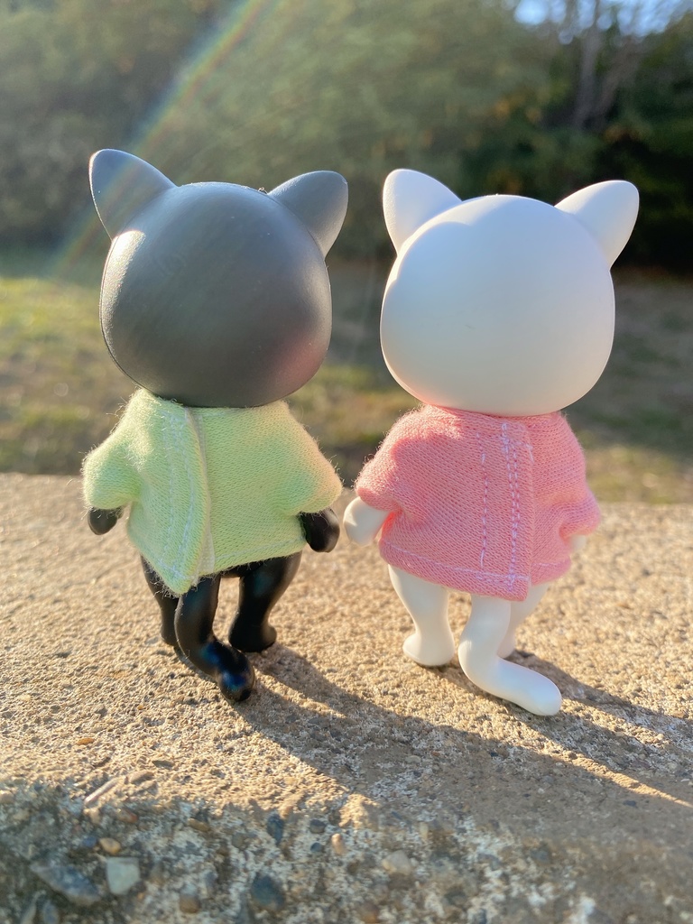 【CAPSULE DOLL用】お魚Tシャツ