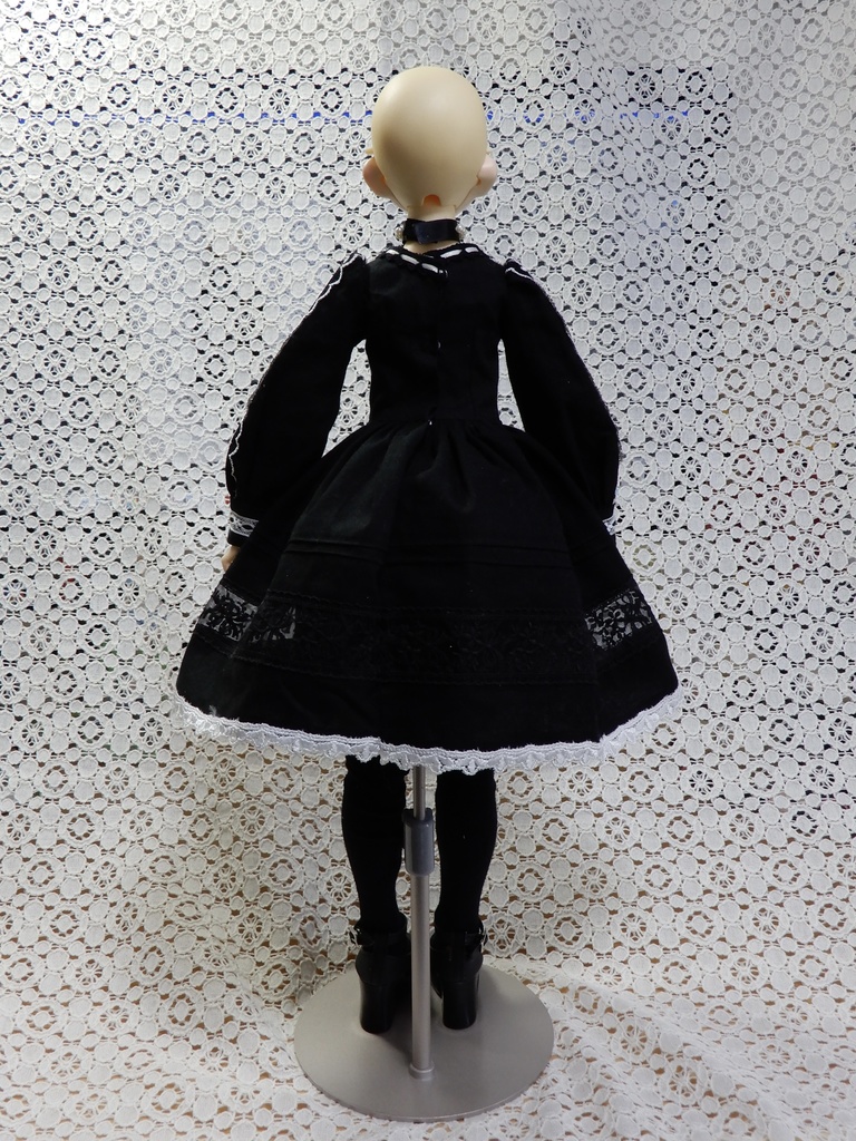 【ユノア用】レースの黒ワンピース