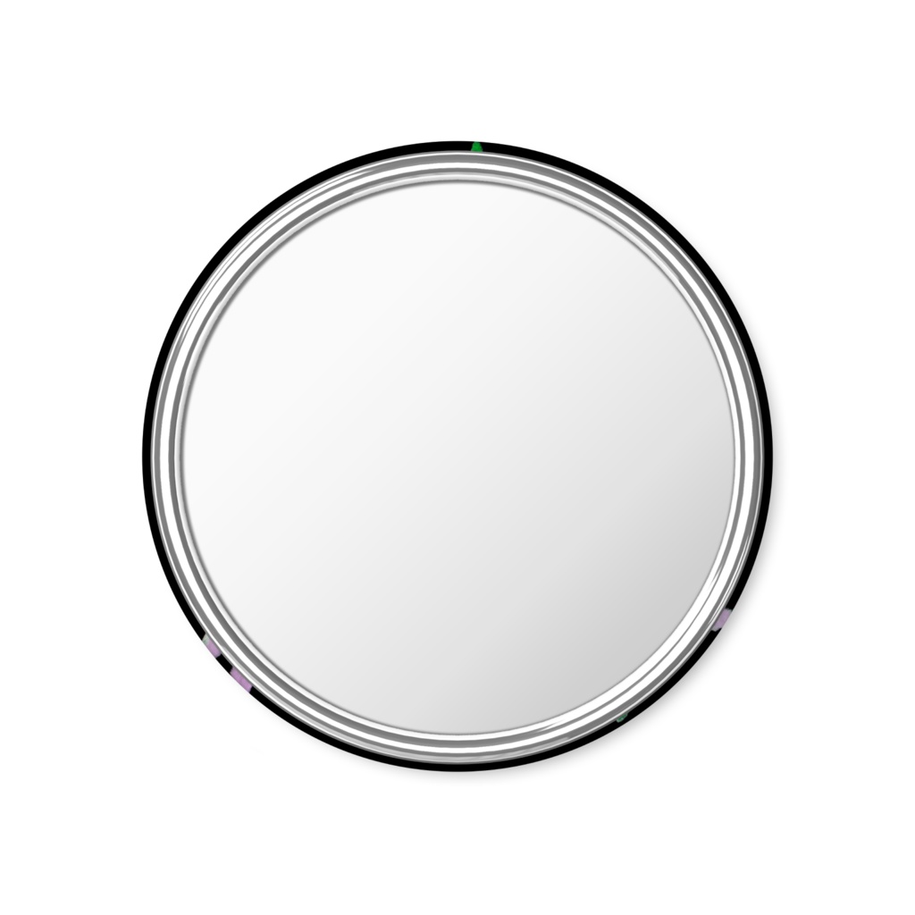 雨模様の缶ミラー