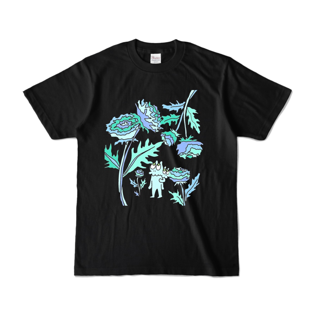 花のTシャツ