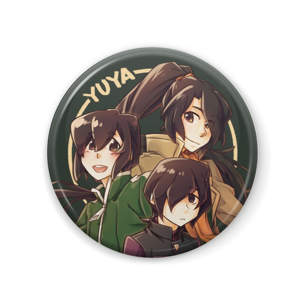 ダン戦男子57mm缶バッジ-第一彈