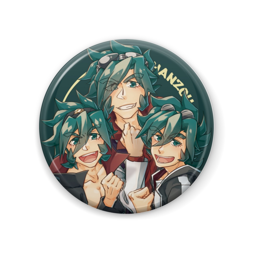 ダン戦男子57mm缶バッジ-第二彈