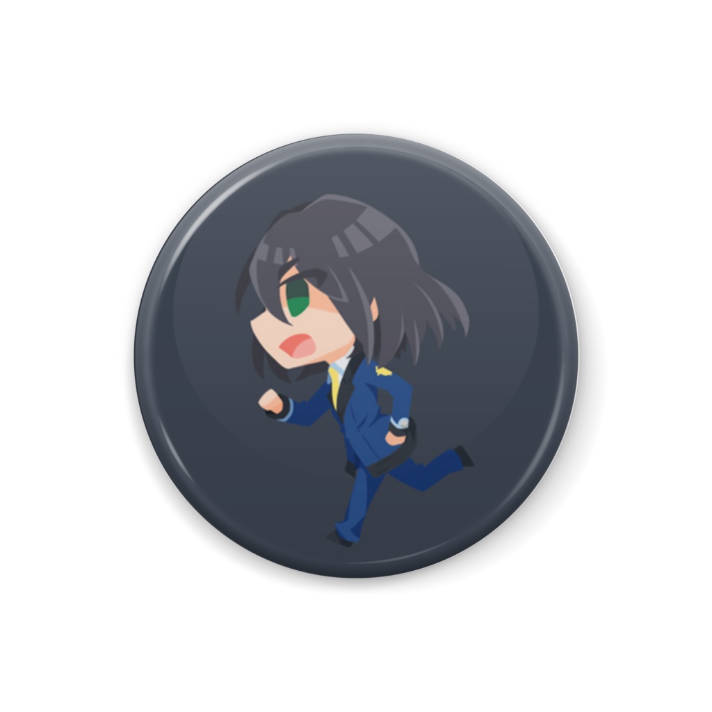 ダン戦wars 32mm缶バッジ-ジェノック第一小隊