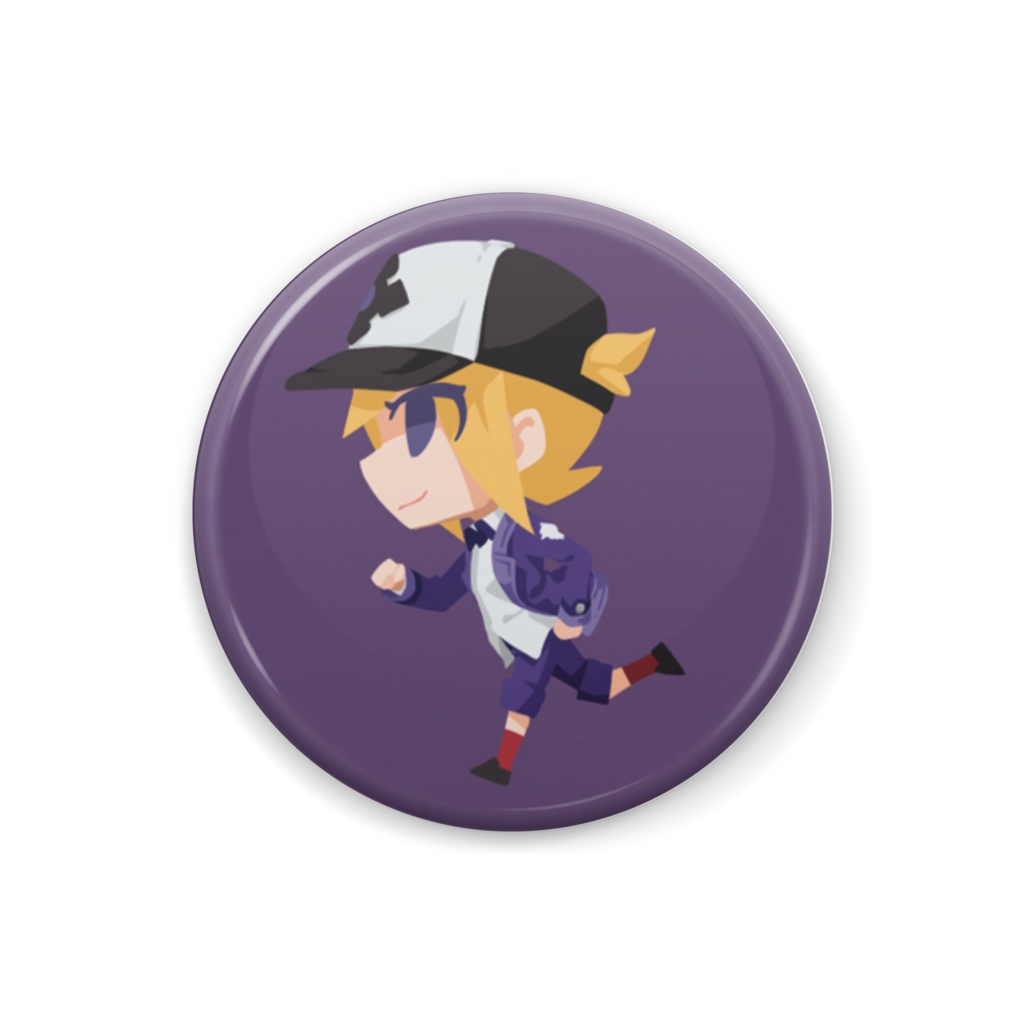 ダン戦wars 32mm缶バッジ-ハーネス第一小隊