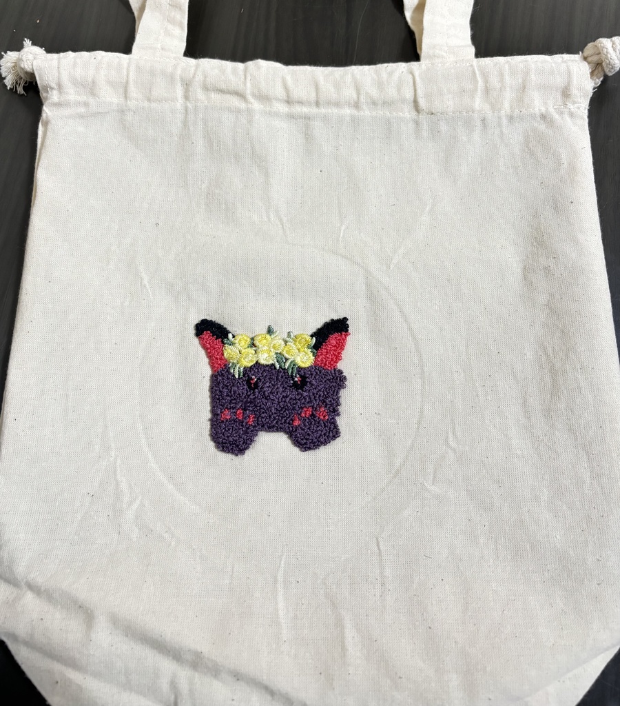 使い魔巾着バック