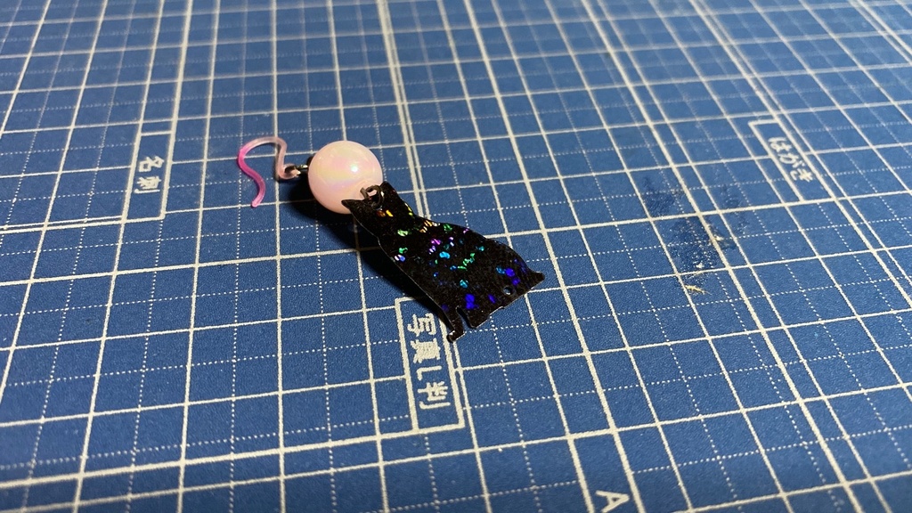 くろねこピアス