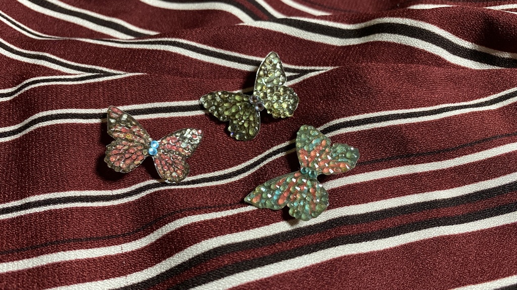 蝶々ラペルピン 受注生産版