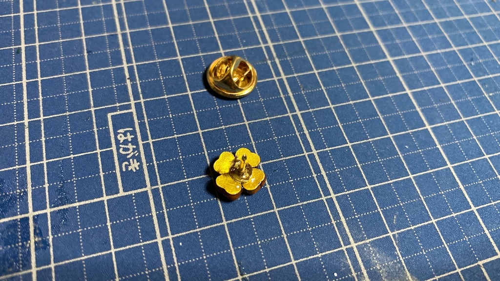 津軽塗ラペルピン