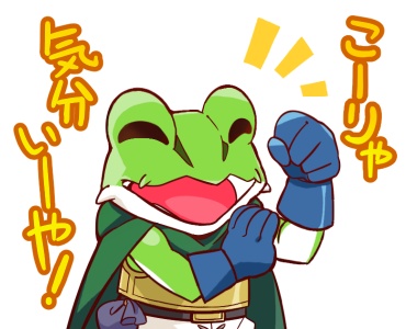 アナザーエデンLINEスタンプパロディ クロノシリーズイラスト集