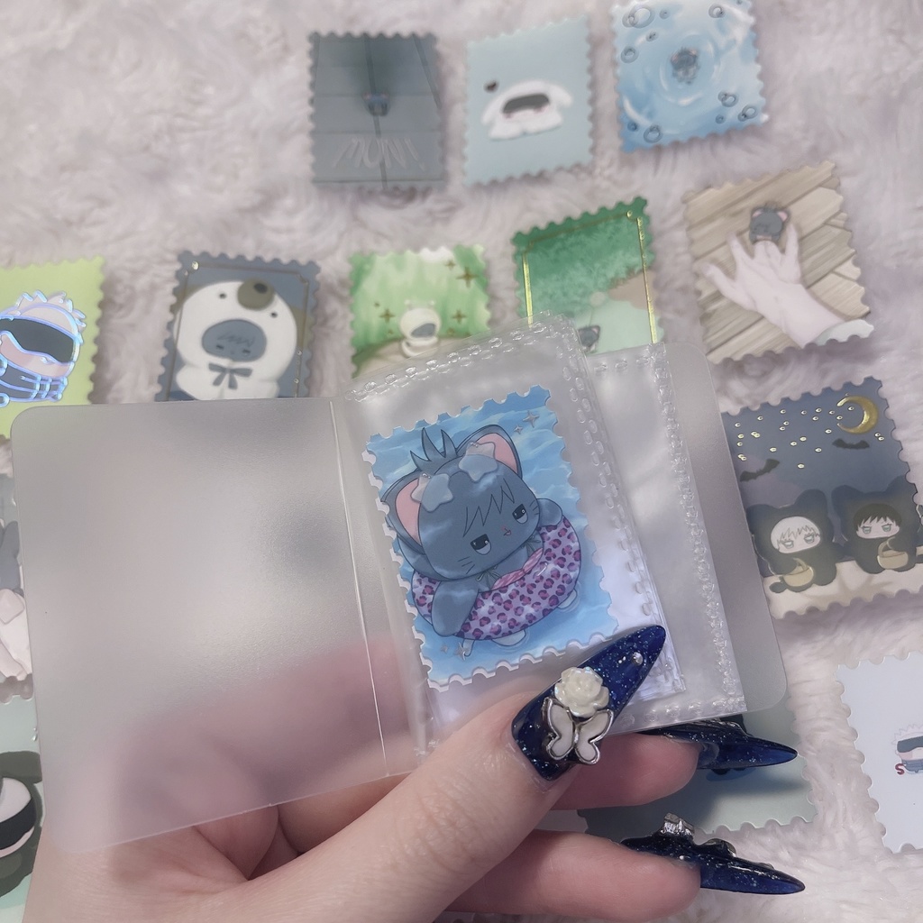 【製作中】切手風シール&ケースセット