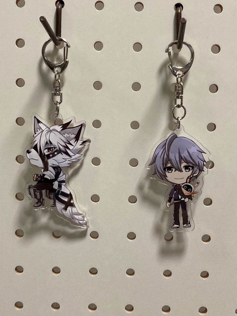 ゼンレスゾーンゼロ アクリルキーホルダー セス・アキラ・ライカン・ハルマサ