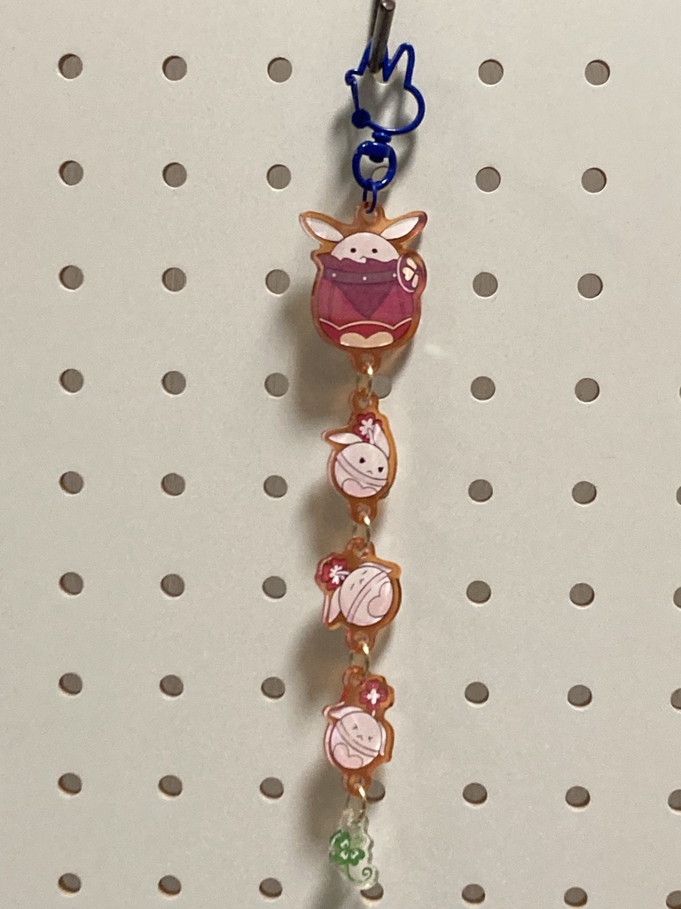 原神 アクリルキーホルダー ボンボン爆弾5連アクリルキーホルダー