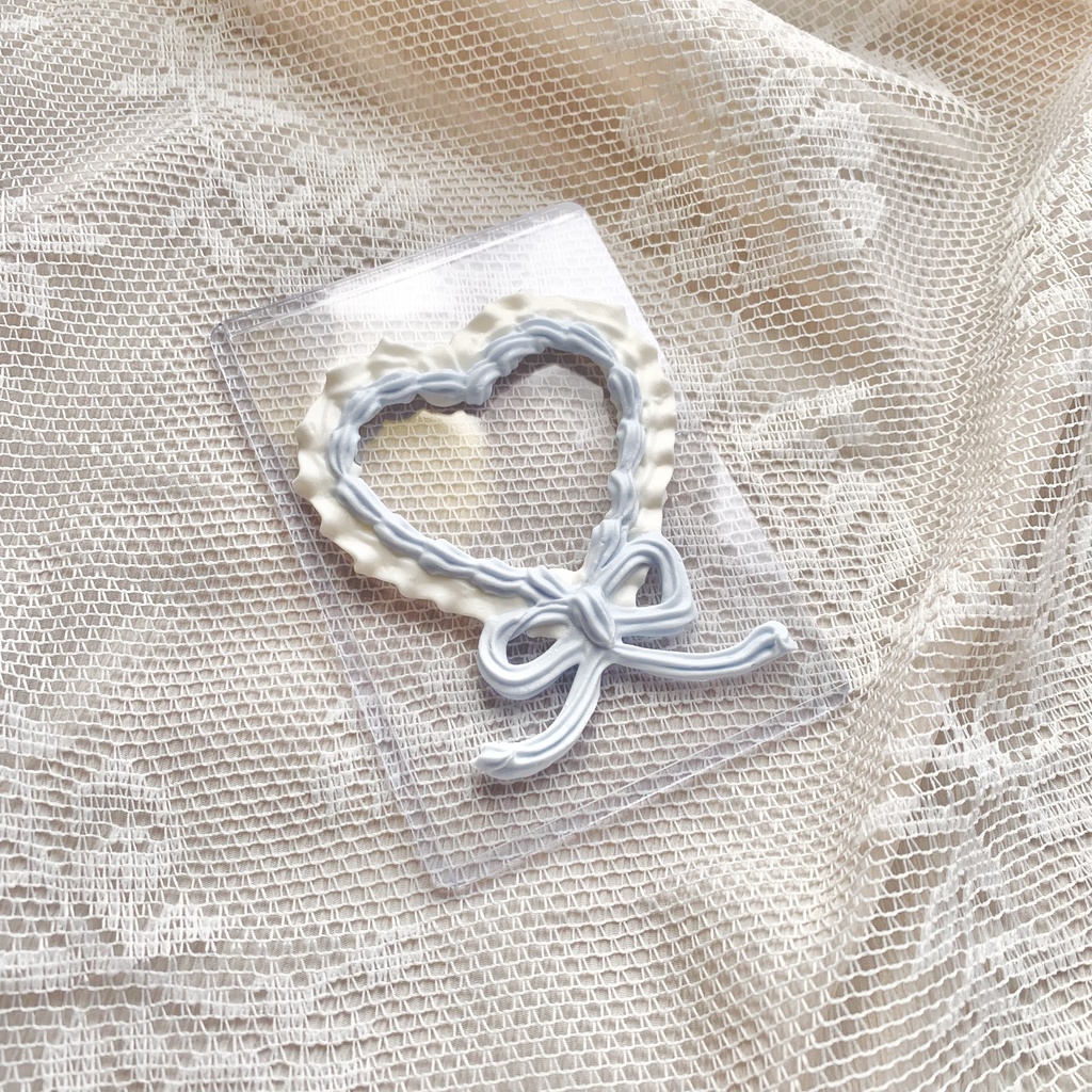 硬質カードホイップデコB8【10】パステルブルー