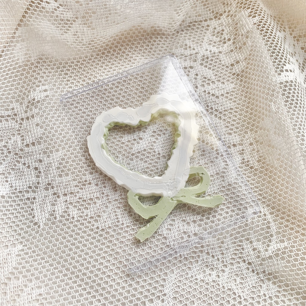 硬質カードホイップデコB8【10】グリーン