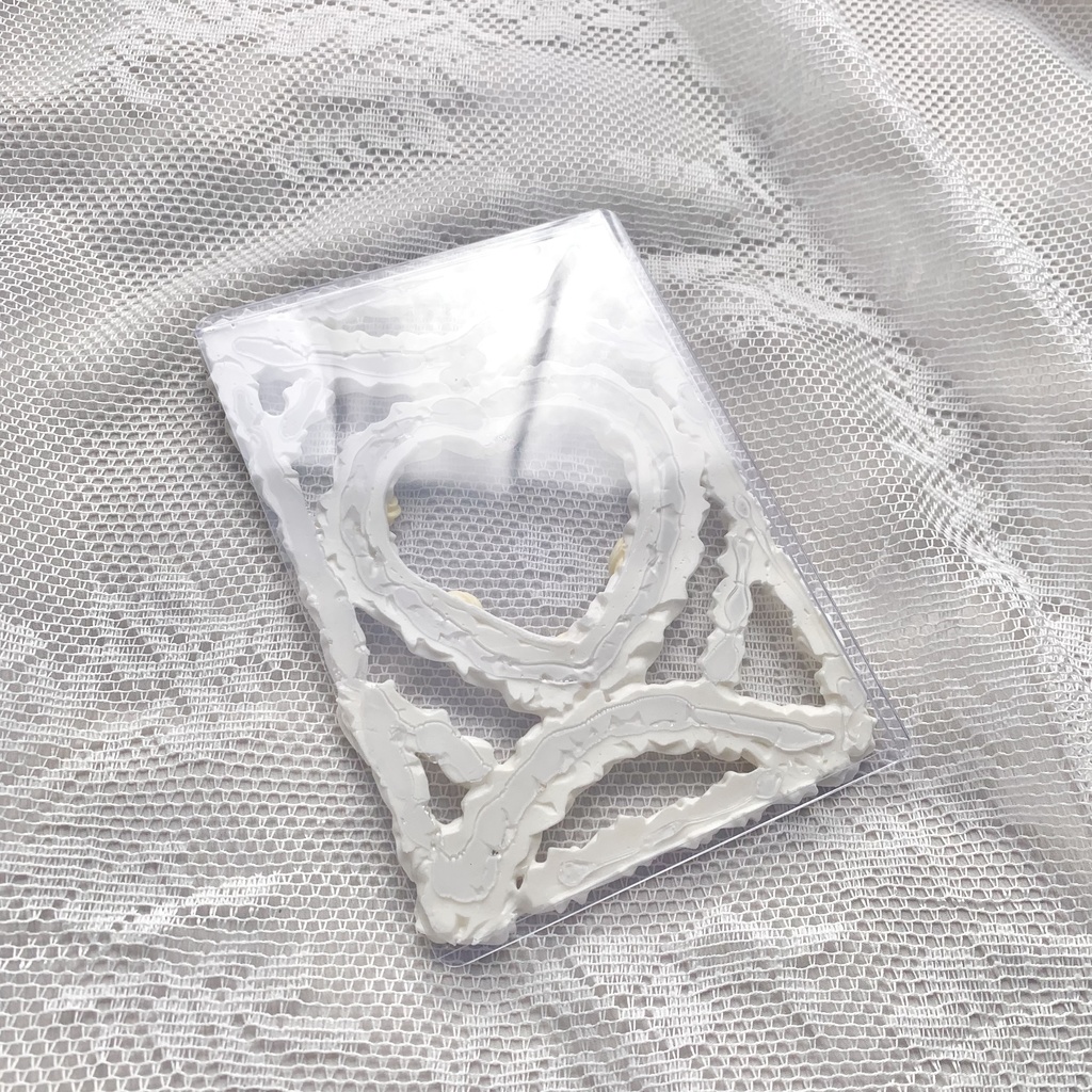 硬質カードケースホイップデコB7【14】イエロー