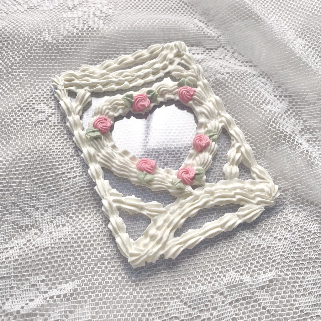 硬質カードケースホイップデコB7【14】ピンク