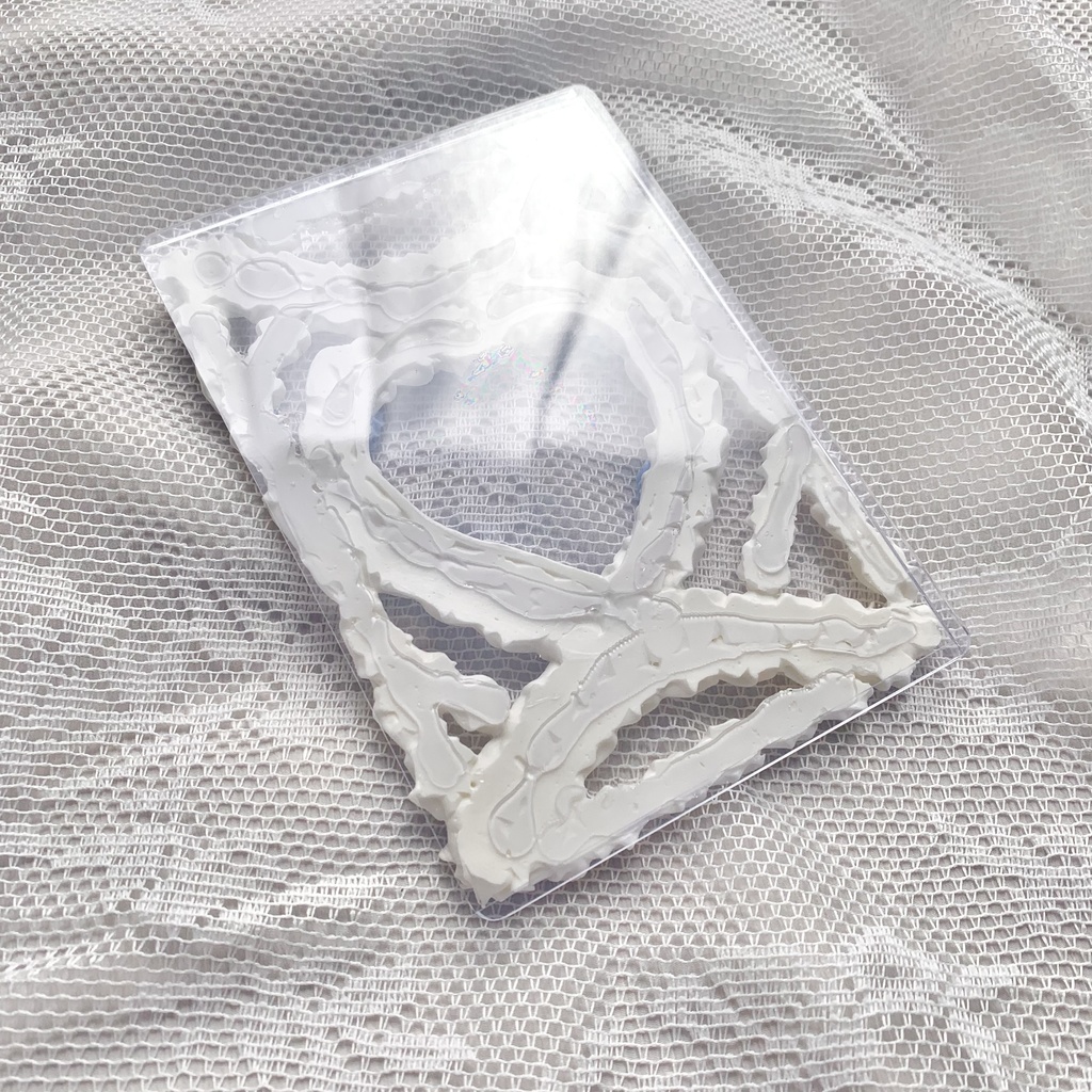 硬質カードケースホイップデコB7【14】ブルー