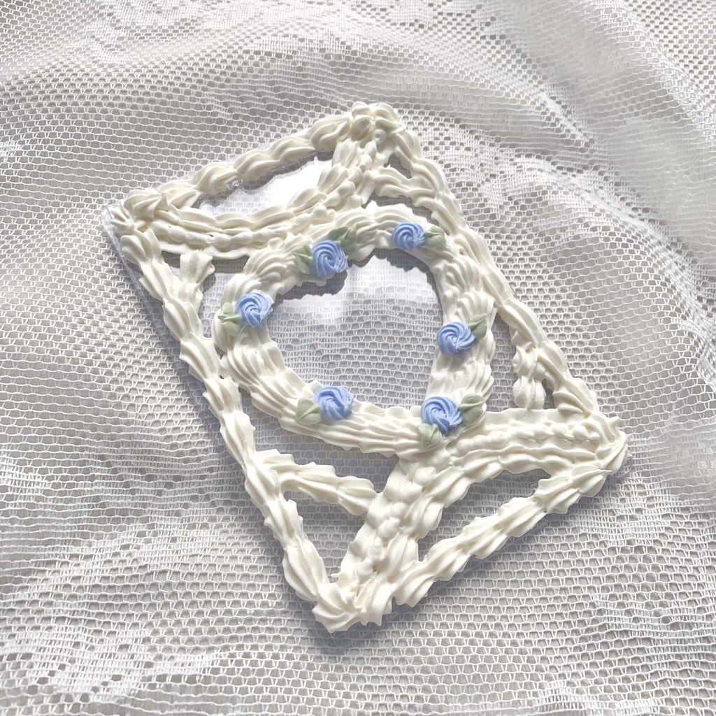 硬質カードケースホイップデコB7【14】ブルー