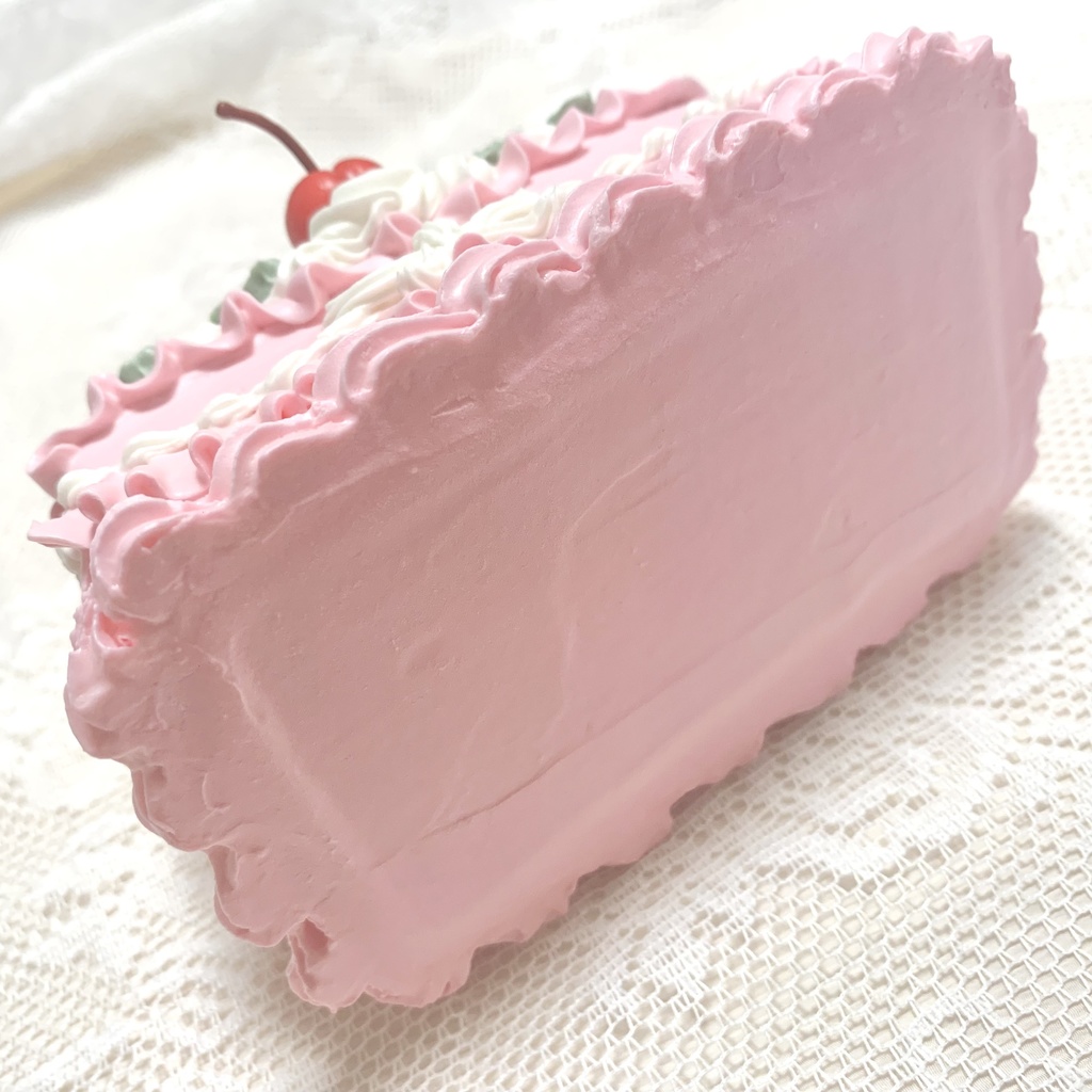 長方形のフェイクケーキ party rose おめでとう【19】