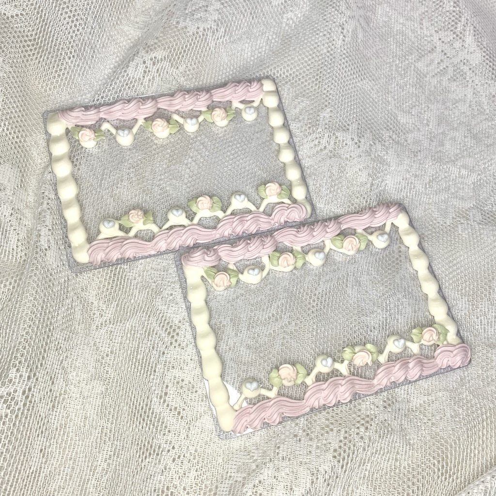 【B7】横入れ硬質カードケースホイップデコ【W7】