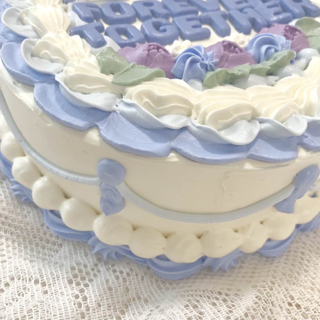 フェイクケーキ ブルー FOREVER TOGETHER 【W22】