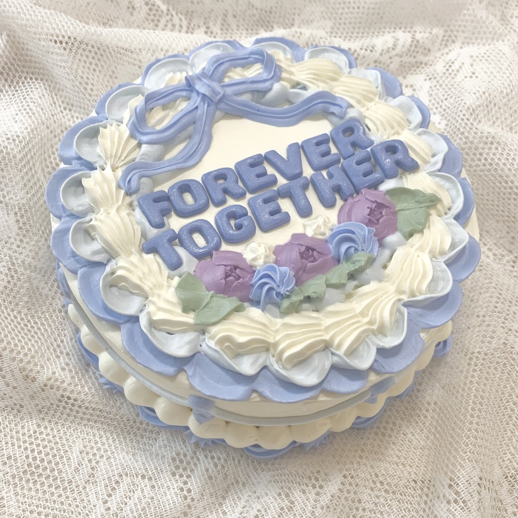 フェイクケーキ ブルー FOREVER TOGETHER 【W22】