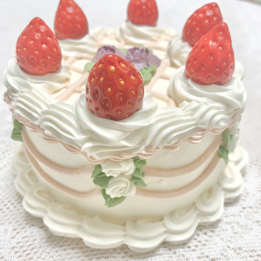 フェイクケーキ お花のショートケーキ【24】