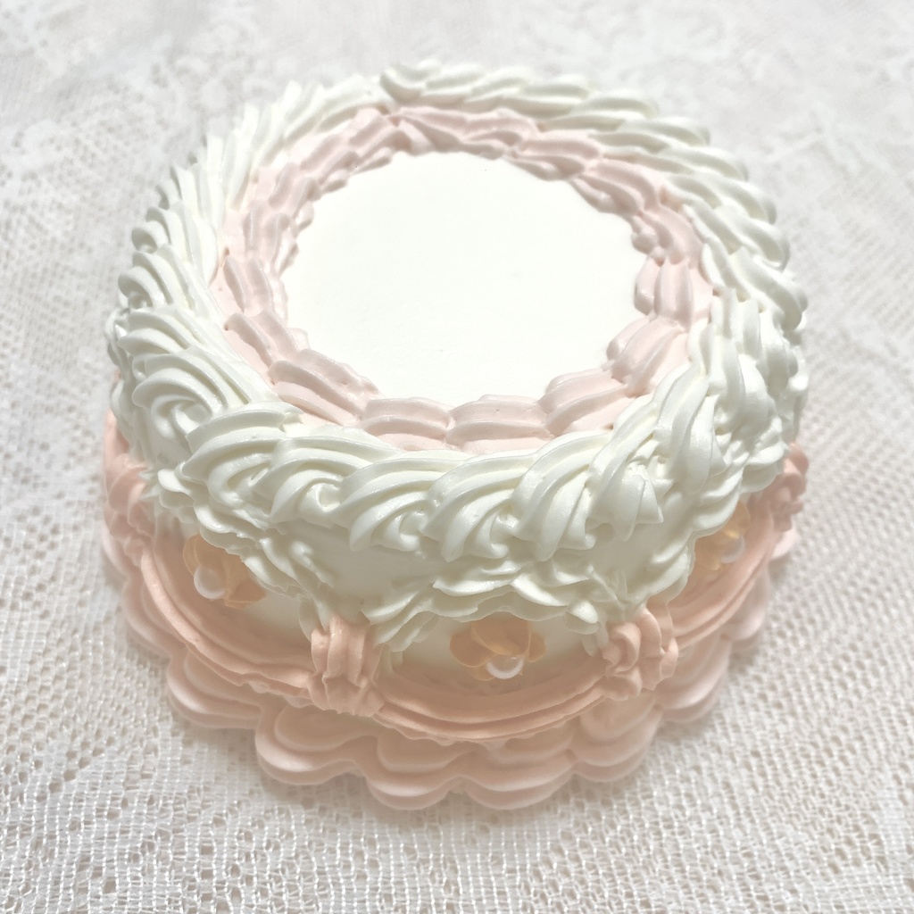 口金1つで作ったフェイクケーキ【41】