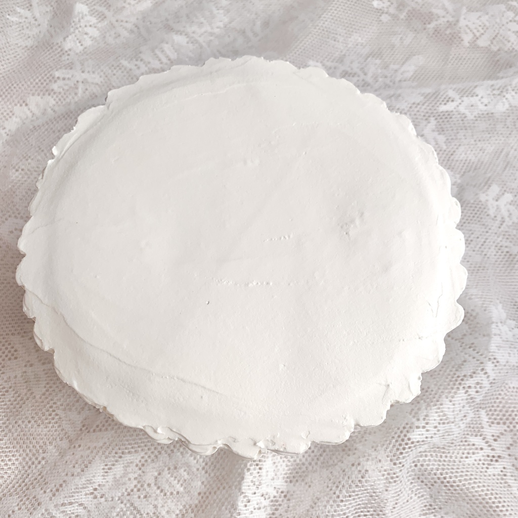 パステルブルーとミントグリーンのウエディングフェイクケーキ 2段【49】