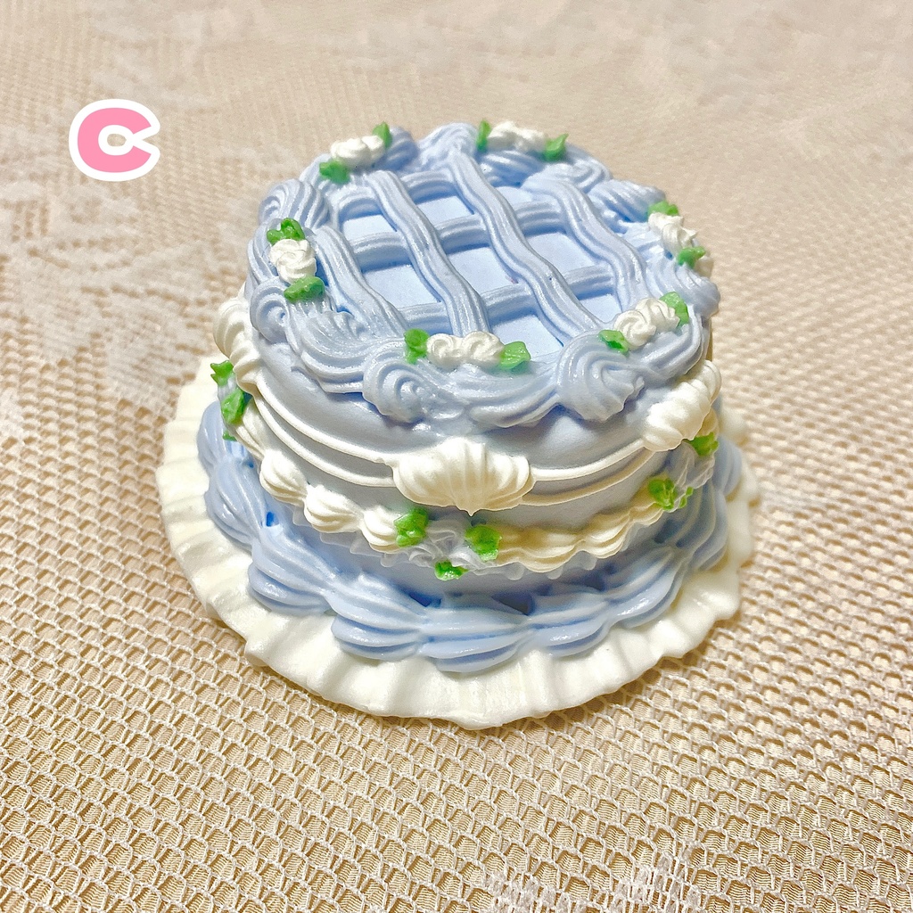 手のひらサイズのミニフェイクケーキ【68】3タイプ