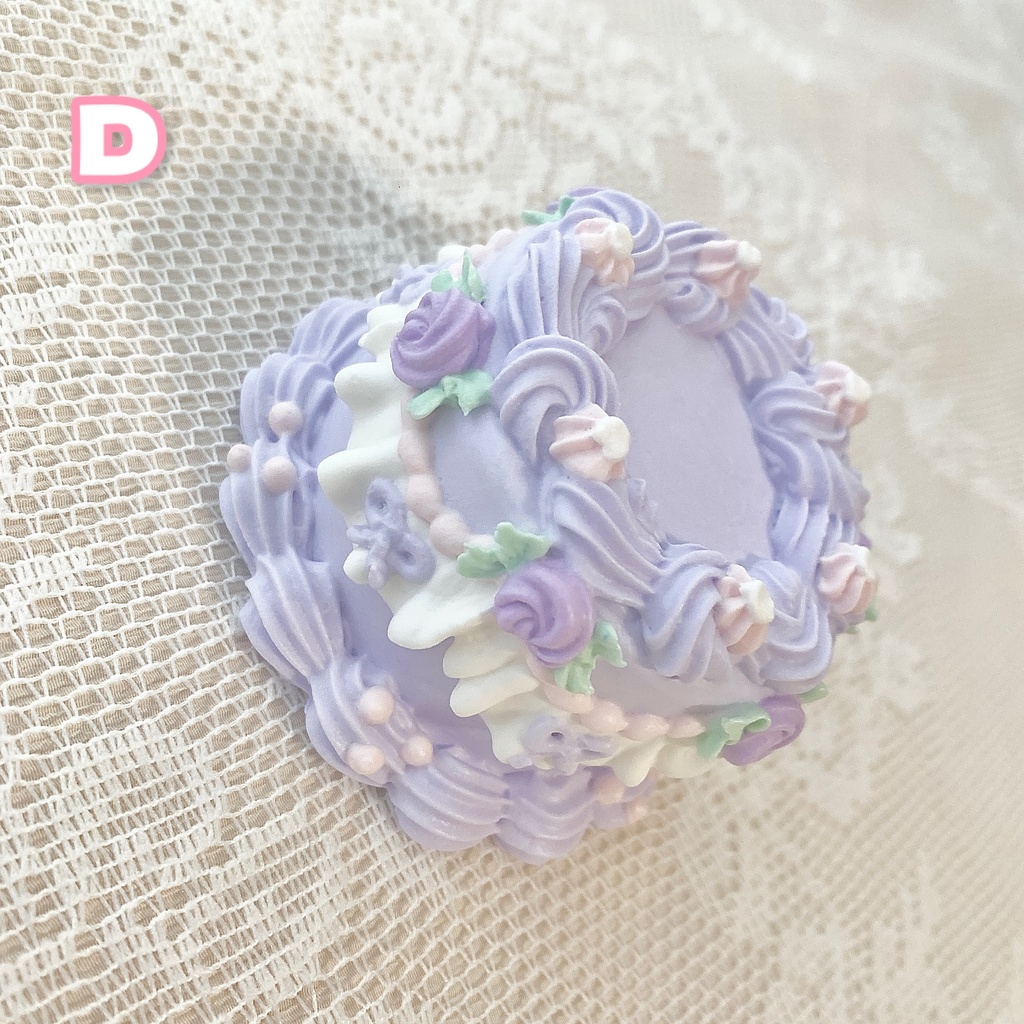 手のひらサイズのミニフェイクケーキ【73】4タイプ