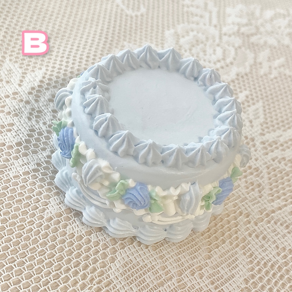 手のひらサイズのミニフェイクケーキ【73】4タイプ