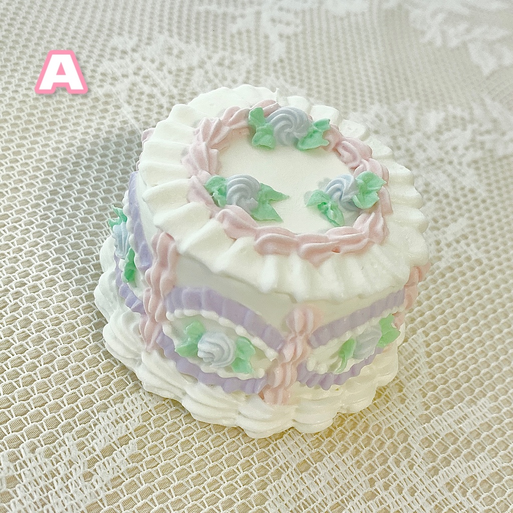 手のひらサイズのミニフェイクケーキ【73】4タイプ