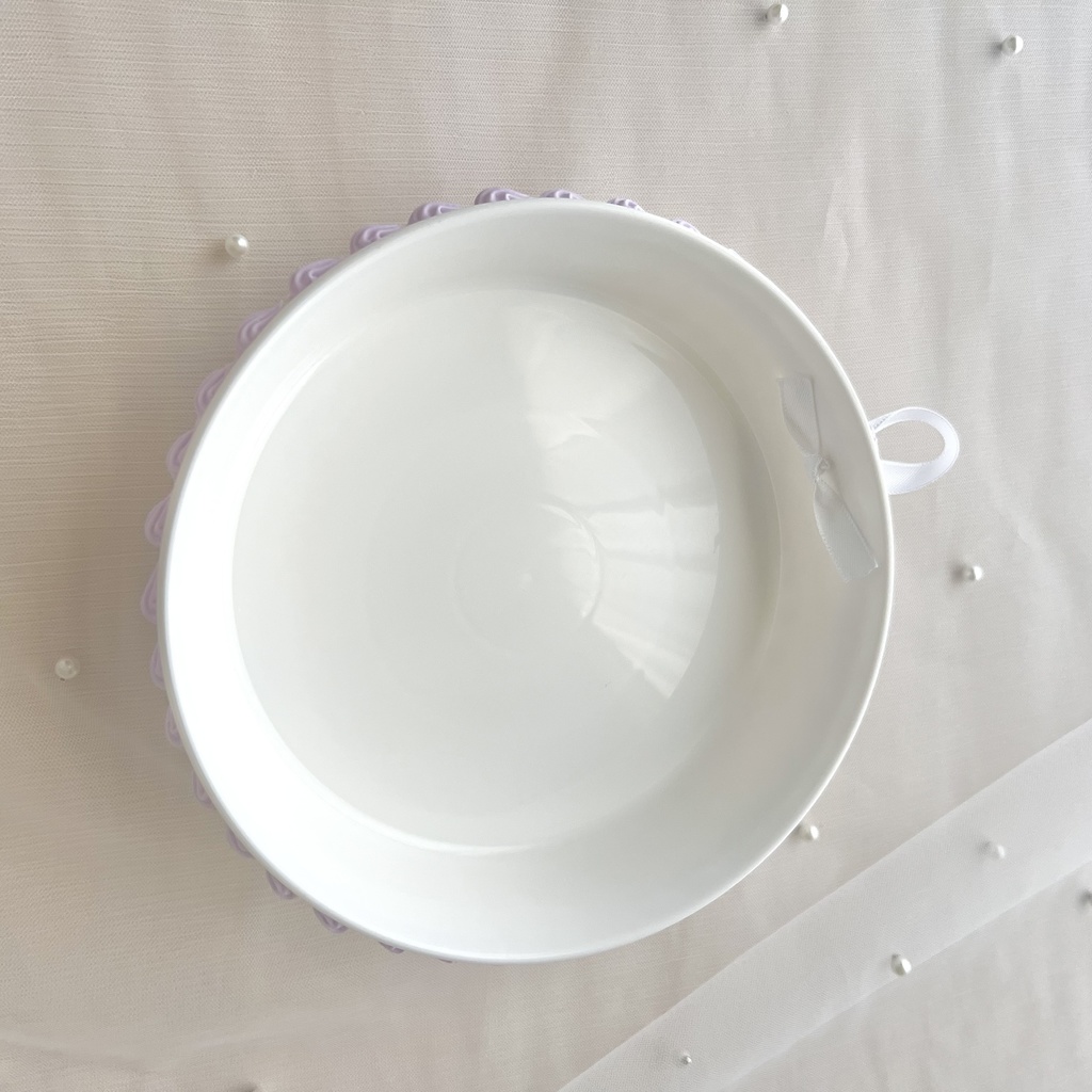 壁掛ケーキミラー6号 チェリーとリボン【76】3色