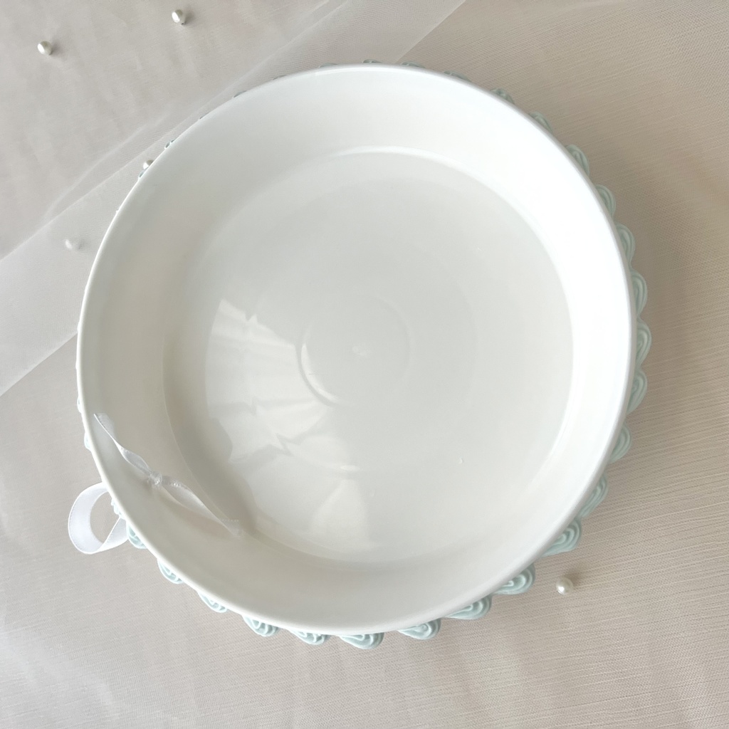 壁掛ケーキミラー6号 チェリーとリボン【76】3色